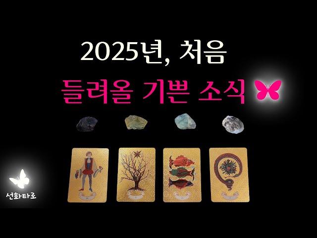 [타로I행운] 2025년, 처음으로 들려올 기쁜 소식(1월 기쁜 소식)