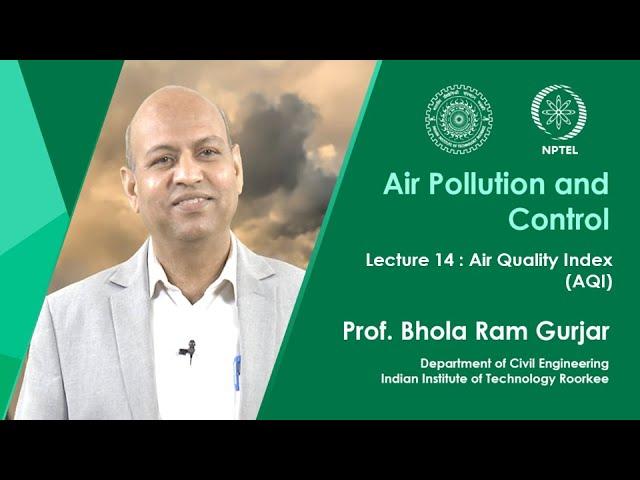 Lecture 14: Air Quality Index (AQI)