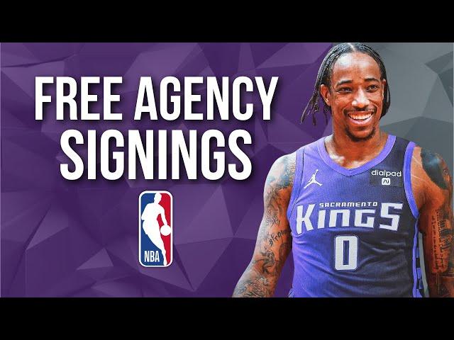 All Official Free Agency Signings 2024-25 - Western Conference