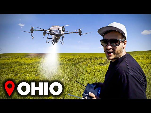 Drone Sprays Invasive Species for Ohio DNR