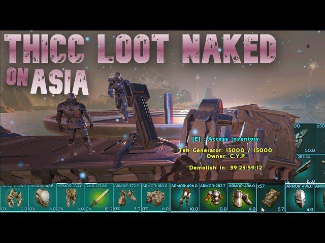 That´s what a NAKED can do on Asia | SOLO ASIA #2 | ARK Official Asia PvP