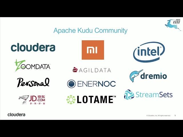 Apache Kudu: Updatable Analytical Storage for Modern Data Platform - RakutenTechConf 2017 [Main-02]