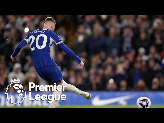 Cole Palmer's hat-trick for Chelsea v. Manchester United | Premier League | NBC Sports