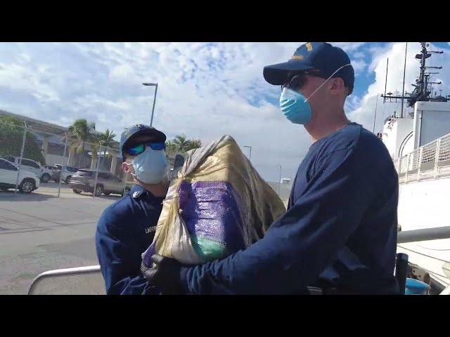Coast Guard Interdicts over $96 Million in Narcotics in Caribbean Sea