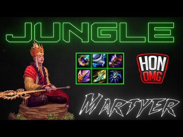 HoN new meta | Jungle Martyer - doooooood (Immortal - Rank) | tournament game |