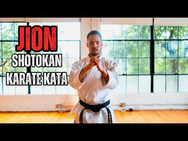 JION ️ | SHOTOKAN KARATE KATA