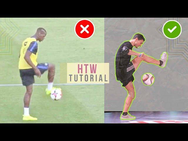 Hop The World Tutorial ( HTW ) Freestyle Football Tutorial AhmadrezaFS