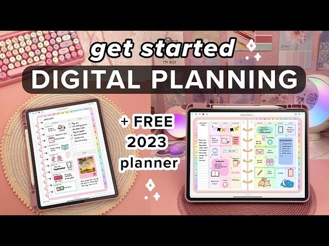 How to Plan on your iPad or Samsung Tablet + FREE Digital Planner 2023