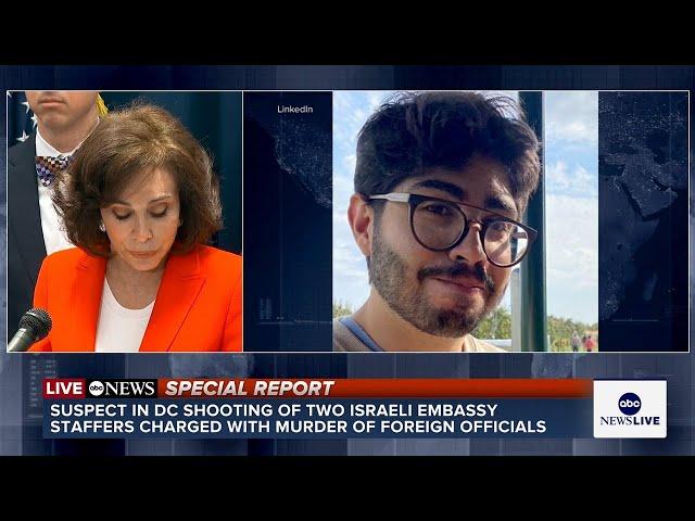 Officials update on deadly shooting of Israeli embassy staffers: ABC NEWS SPECIAL REPORT