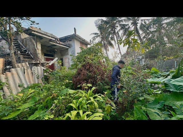 Teacher returns home after 10 years of cleaning and mowing lawns and discovers something SHOCKING!