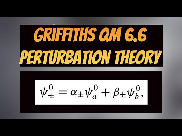 Griffiths QM Problem 6.6 Solution: Proving Orthogonality and Energy for "Good" states