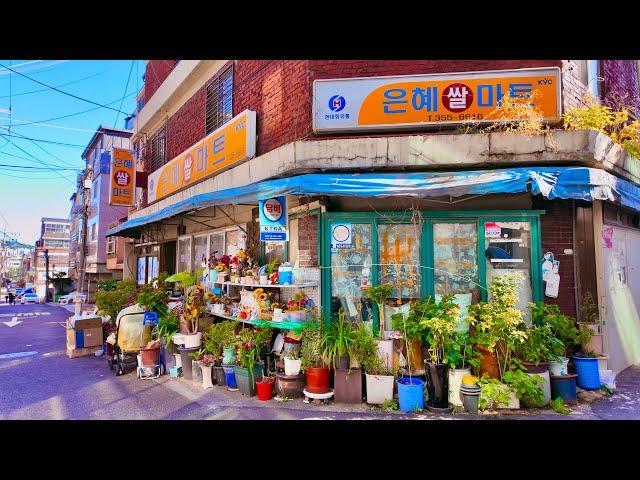 [4K] 서울 구산역에서 응암역 산책  Walk from Gusan Station to Eungam Station in Seoul