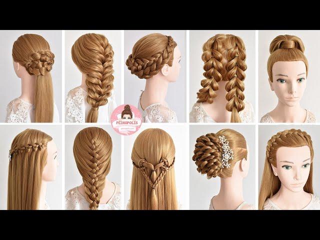 10 PEINADOS FACILES para ESTE 2024 | Easy hairstyles