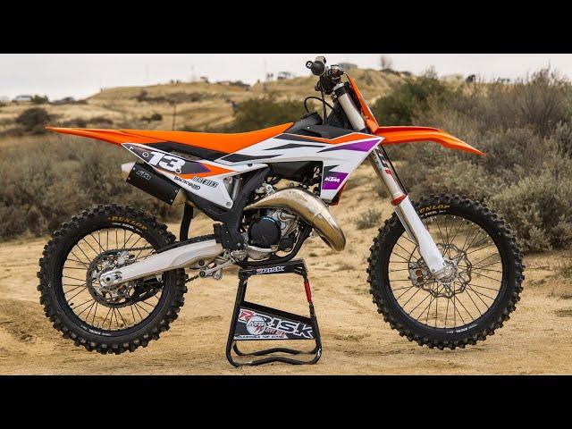 2024 KTM 125SX TWO STROKE TEST