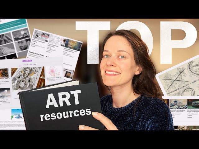 TOP 10 ART RESOURCES and COURSES for self taught artists (for FREE) !