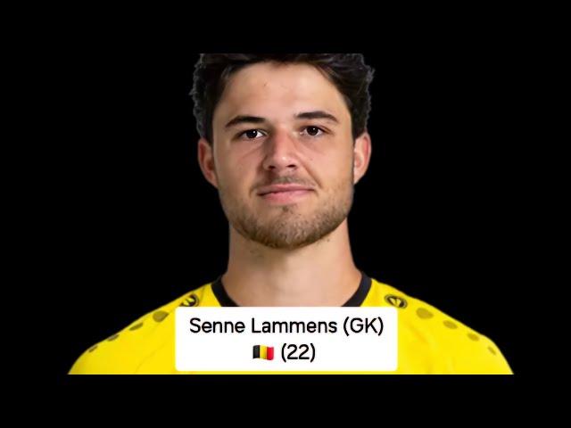 Young talent goalkeeper. Senne Lammens (GK) (22) #football #belgium #antwerp