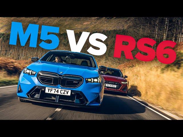 NEW BMW M5 vs Audi RS6 | Has BMW got it right with the latest M5?