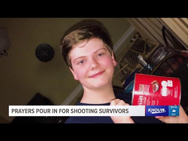 Prayers pour in for shooting survivors