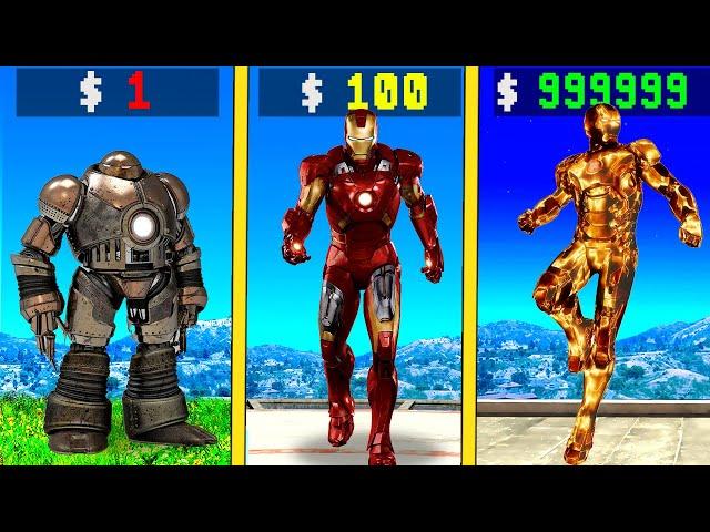 $1 IRONMAN to $1,000,000,000 in GTA 5