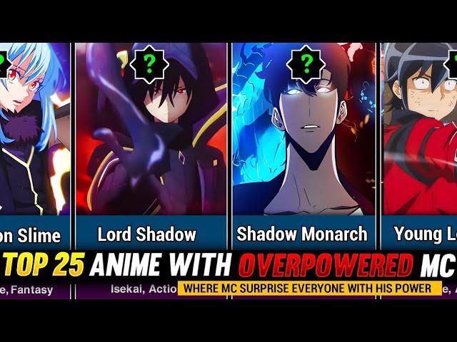 Top 25 Anime Where Everybody Thinks Mc Is Week But Overpower Mc Surprise Everyone With His Power (2)