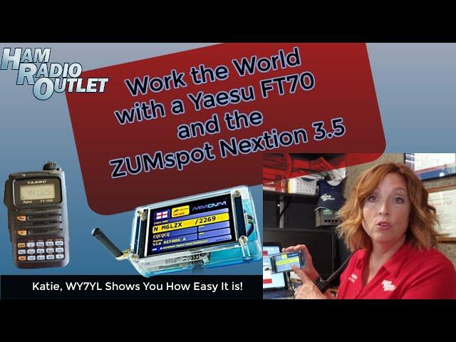 ZUMspot Nextion 3.5 - Work the world on DMR, D-Star, System Fusion and more on a Digital Hotspot