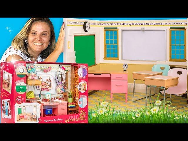 Our Generation Sınıf Düzenleme Seti | OG Classroom Playset Unboxing