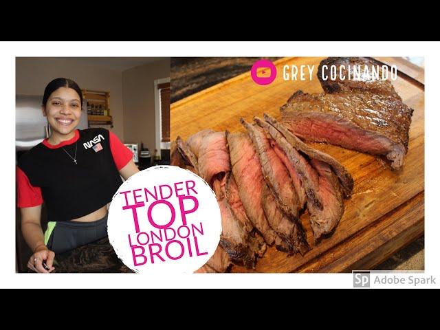 HOW TO COOK TOP LONDON BROIL | TRICK FOR A TENDER LONDON BROIL