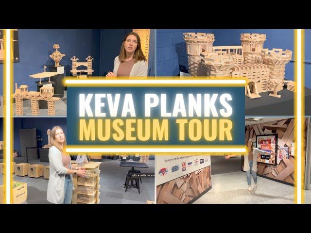 Complete tour of KEVA Planks museum exhibit // Putnam Museum & Science Center