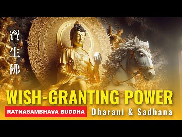 Wish-Granting Power: Ratnasambhava Buddha - Dharani Mantra, Sadhana and Practice