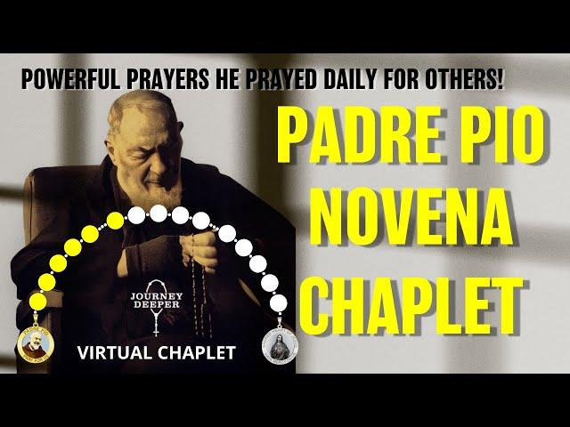 Padre Pio Novena Chaplet | His powerful daily prayers as prayed by Padre Pio himself