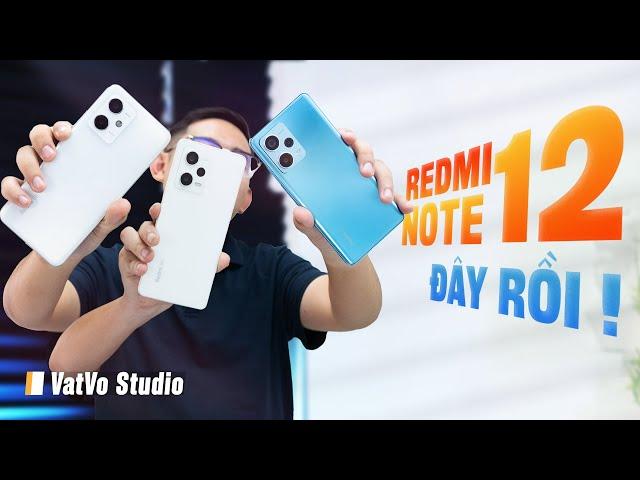Trên tay Redmi Note 12 / Note 12 Pro / Note 12 Pro Plus: giá từ 5 triệu, Snap 4 Gen 1 có ngon?