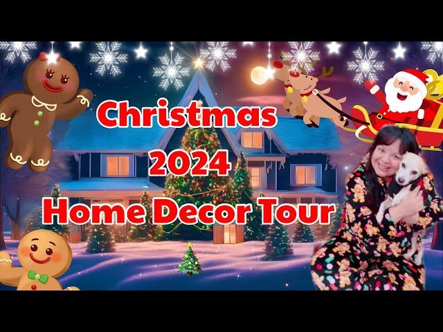 BEAUTIFUL CHRISTMASHOME DECOR TOUR! Gingerbread Lovers Dream! 2024