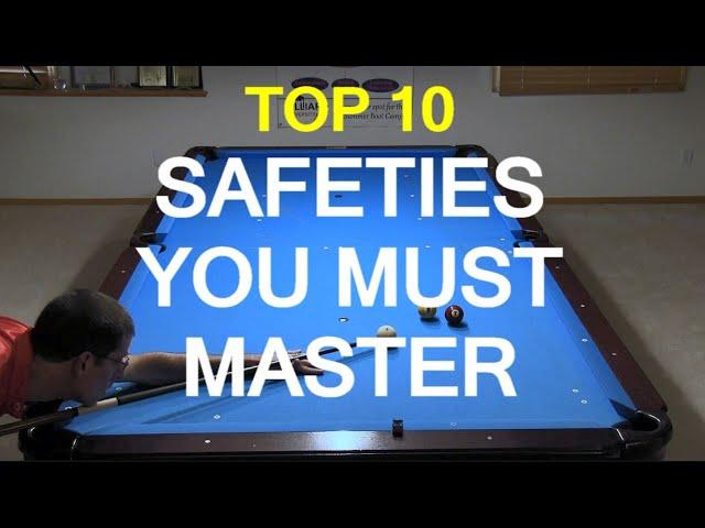 Top 10 Safeties Every Pool Player Must Master