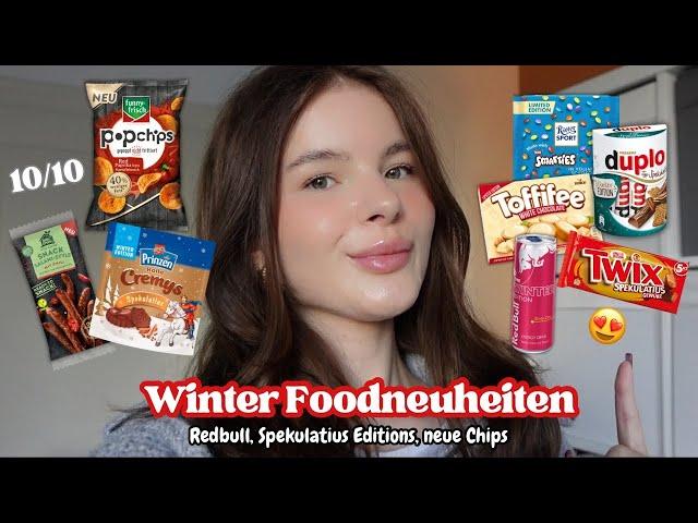 Toffifee White, REDBULL Birne-Zimt, Spekulatius , neue CHIPS | WINTER FOODNEUHEITEN | minimalromi