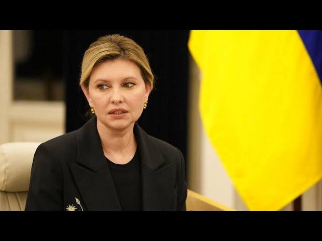 Елена Зеленская: "Смотрите Euronews, это первый шаг к исцелению"…