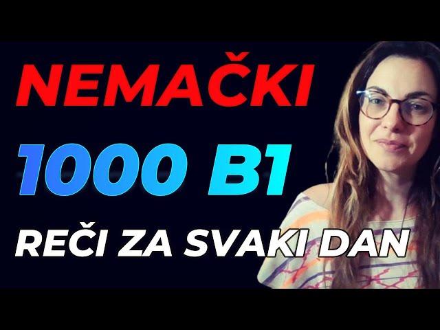 NEMAČKI 1000 B1 REČI - NEPROCENJIVA KOLEKCIJA ZA SVAKOG UČENIKA DA SE NAUČI ILI DA SE OBNOVI.