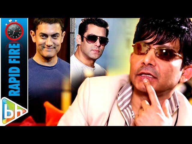 KRK | CONTROVERSIAL Rapid Fire On Salman Khan | Aamir Khan | Ajay Devgn