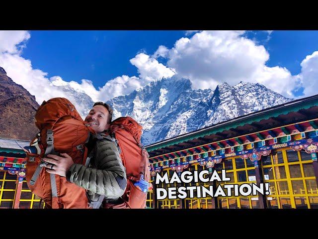 The Tengboche Monastery is PURE MAGIC // Day 4 EBC Three Passes Trek Namche to Deboche