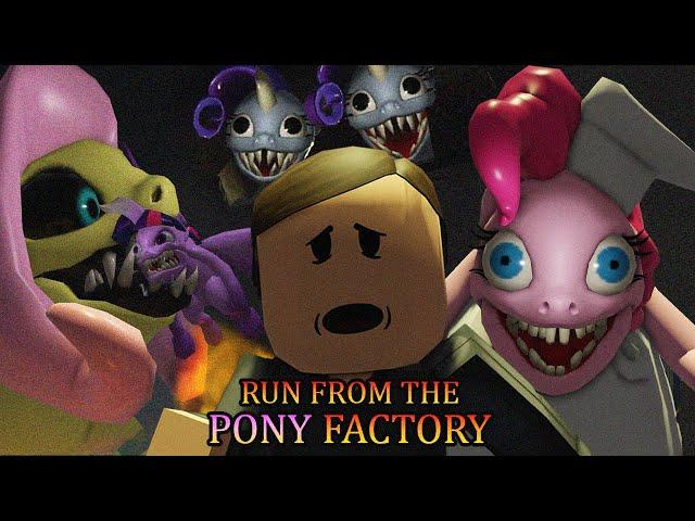 RUN FROM THE PONY FACTORY | Roblox || [Full Walkthrough]