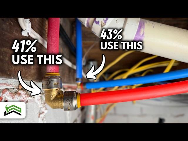 Avoid These Mistakes With The  2 Most Common PEX Fittings