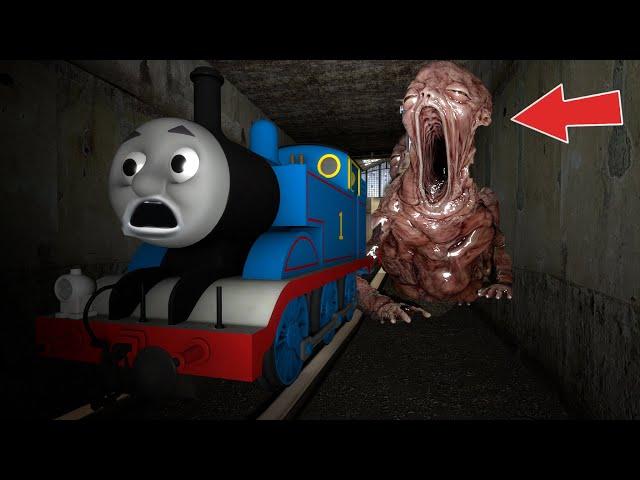 Building a Thomas Train Chased By Giant Evil Baby in Garry's Mod