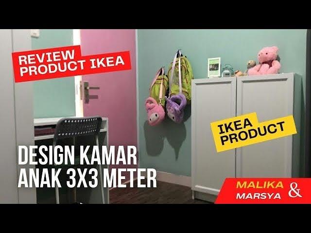 INSPIRASI KAMAR TIDUR UNTUK 2 ANAK - PAKAI PRODUK IKEA TERMURAH‼️