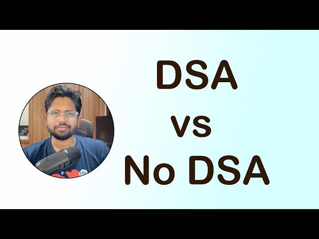 My take on DSA round. Should we even learn data structures?