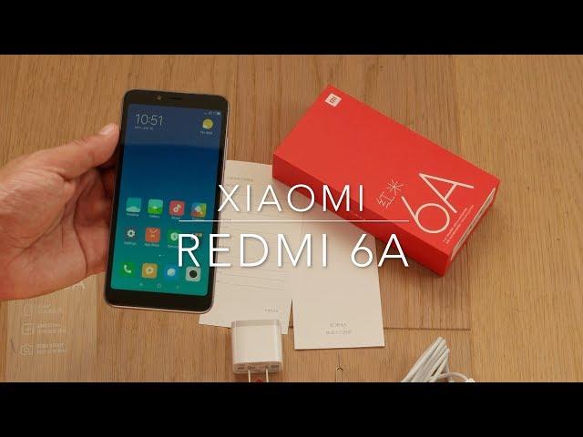 Xiaomi Redmi 6a unboxing