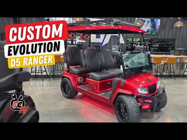 Totally CUSTOM Evolution D5 Ranger - GolfCartingTV