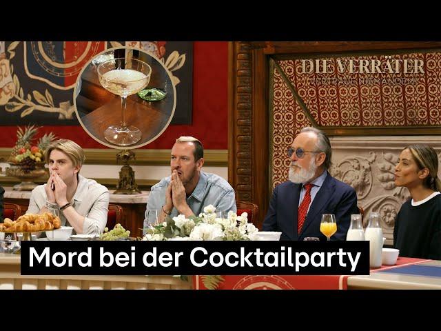 Es gab einen Mord bei der Cocktailparty  | Die Verräter - Vertraue niemandem!