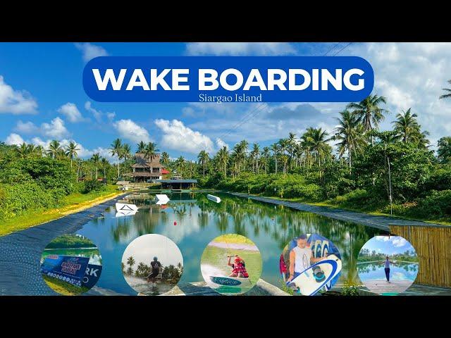 The Best WakeBoarding in Siargao Island Philippines