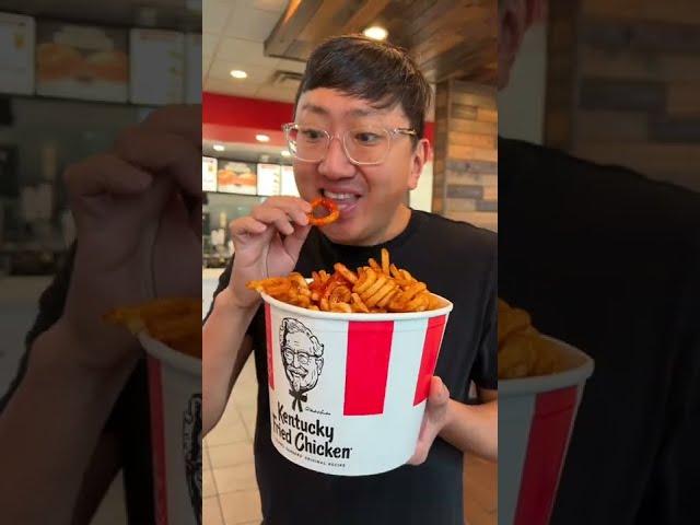 Arby's gave us a Bucket of Curly Fries // Food Mashups