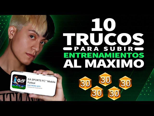  10 TRUCOS para ENTRENAR al MÁXIMO a tus JUGADORES en FC MOBILE 25