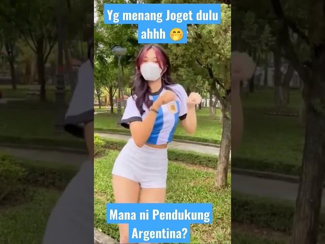 Joget Kemenangan Argentina #shorts #tiktok #fyp #argentina #worldcup2022 #pialadunia2022 #messi